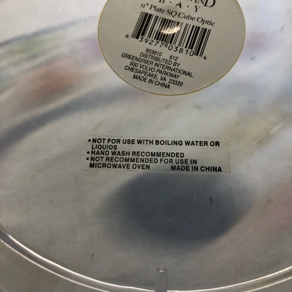 Vintage Colourful Tradewind Bay 4 , 12oz Margarita Glasses with 12” Plate - Picture 8 of 13